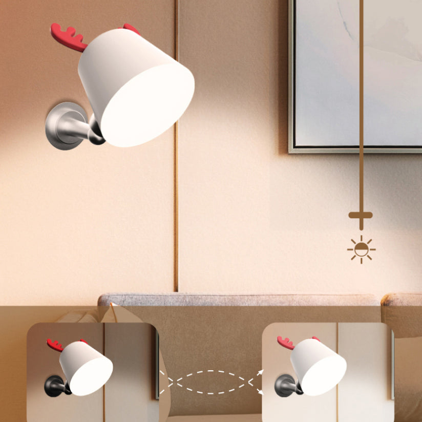 Minimalism Metal Wall Mount Lamp Bedroom Wall Lighting Fixture with 1 Light