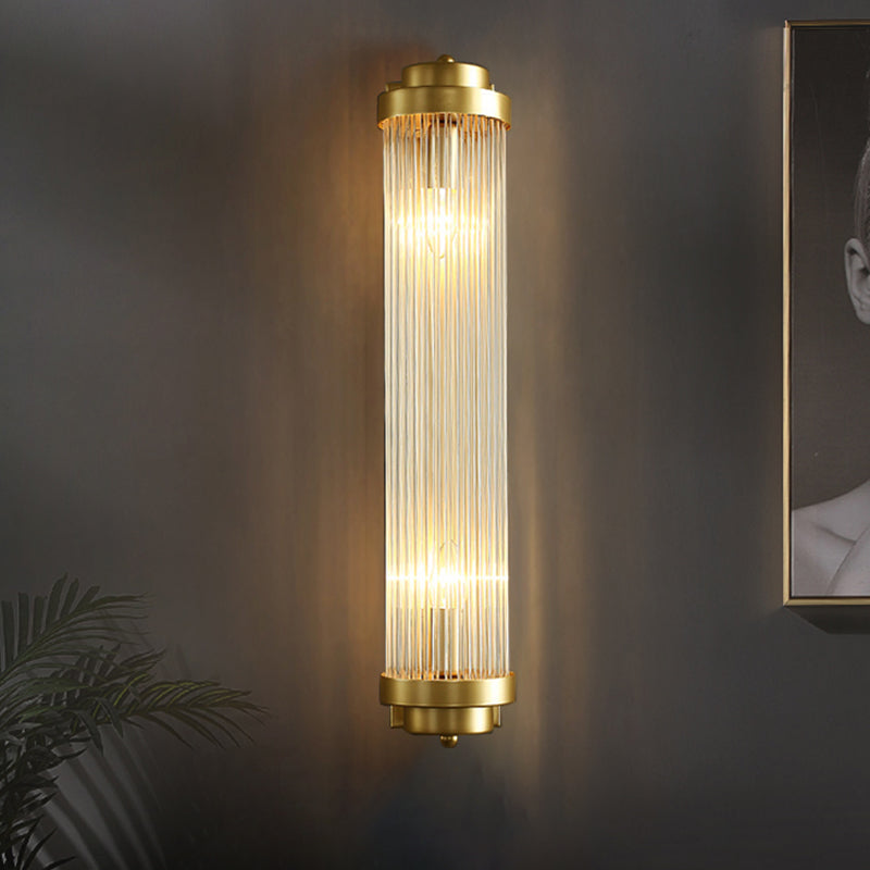 Cilindro a 1 luce moderna fonce luce luce cristallo idee per il soggiorno