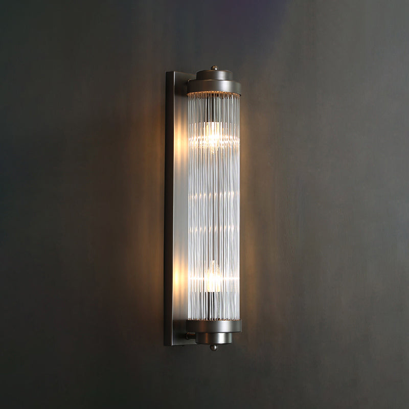 Cilindro a 1 luce moderna fonce luce luce cristallo idee per il soggiorno