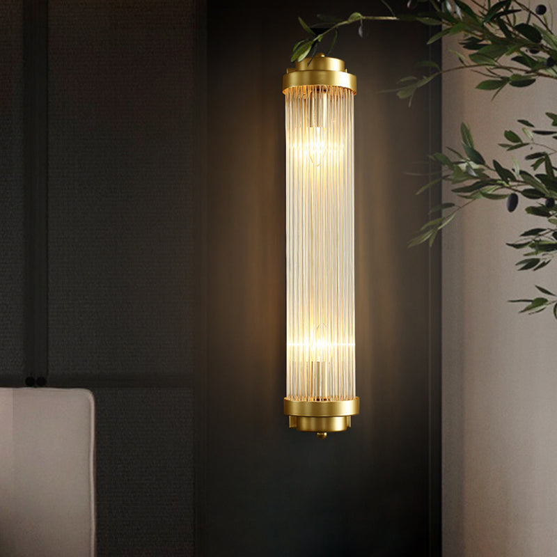 Cilindro a 1 luce moderna fonce luce luce cristallo idee per il soggiorno