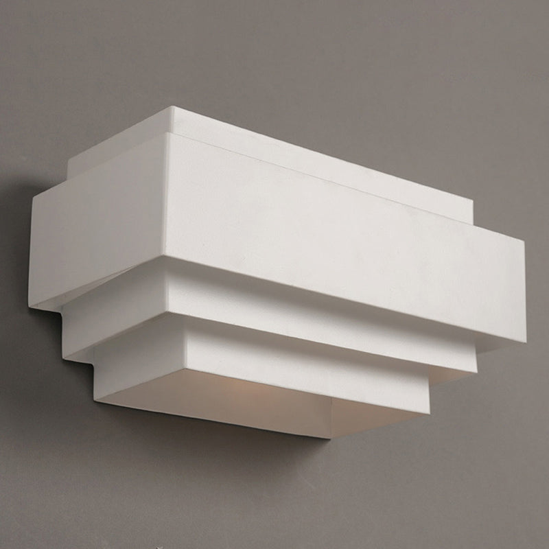 Luces de pared de 2 luces blancas de 2 luces de estilo moderno