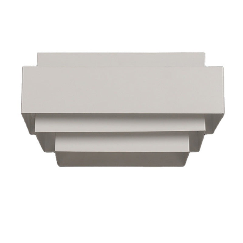 Luces de pared de 2 luces blancas de 2 luces de estilo moderno