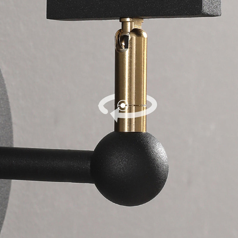 Idee armati di illuminazione a parete in metallo a LED a LED LED MODERNO ARMATO per camera da letto