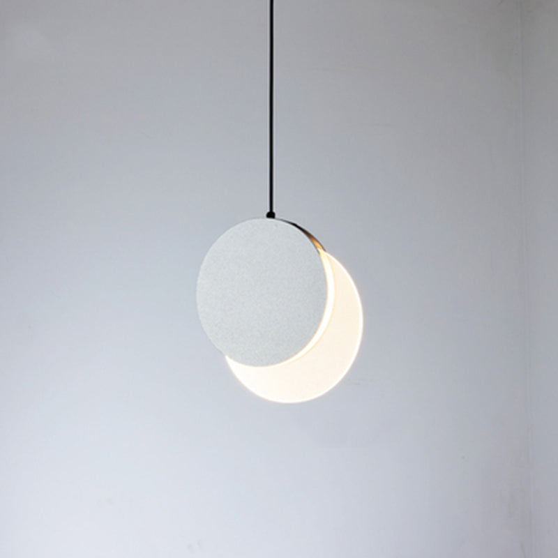 Metal Contemporary Pendant Light 1-Light Hanging Ceiling Light for Dining Room