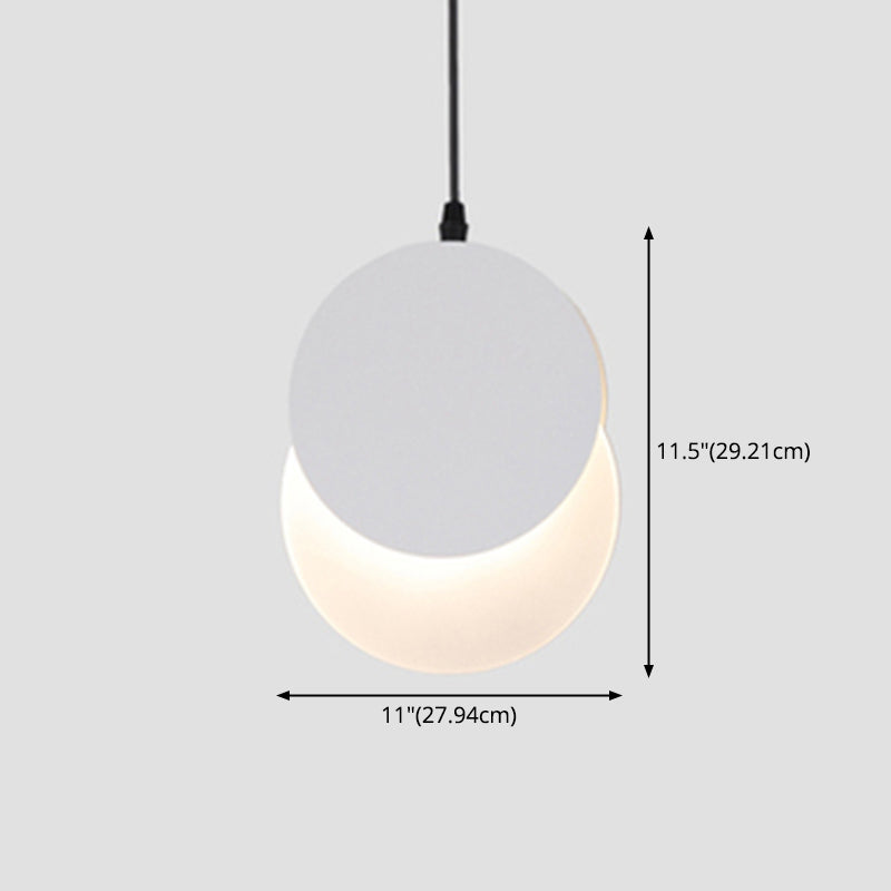 Metal Contemporary Pendant Light 1-Light Hanging Ceiling Light for Dining Room