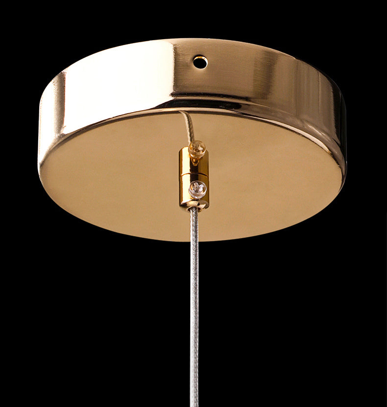 Accesorio acrílico de iluminación minimalismo kit de luz colgante para dormitorio