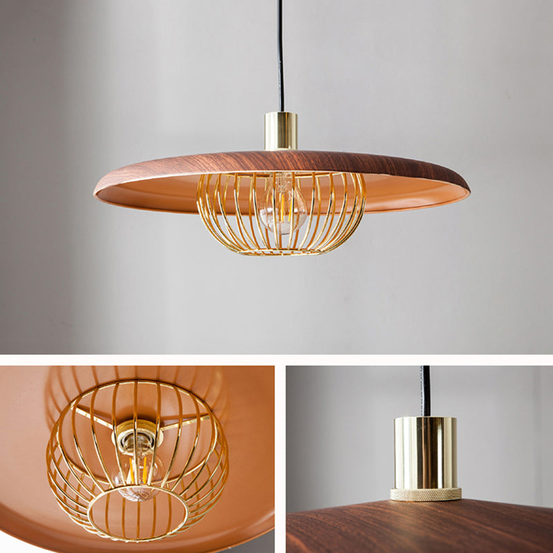 Metal Nordic Modern Modern suspension de plafond Light 1-Light Pendant Light for Dining Room