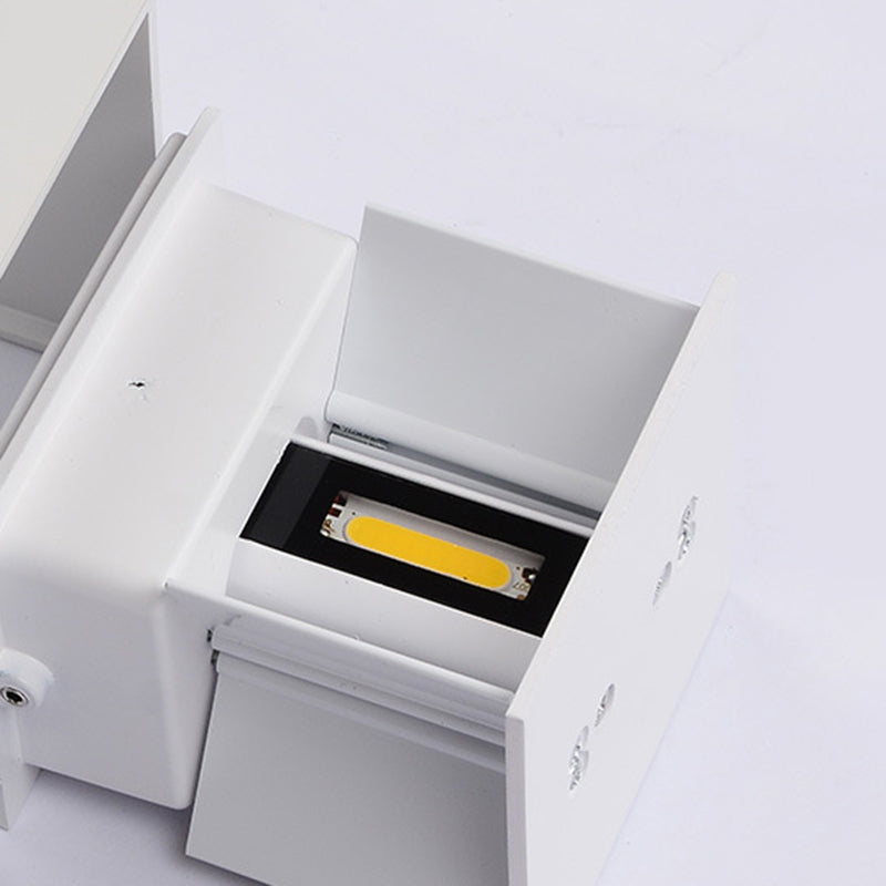 Lumières murales en aluminium à 2 lumière