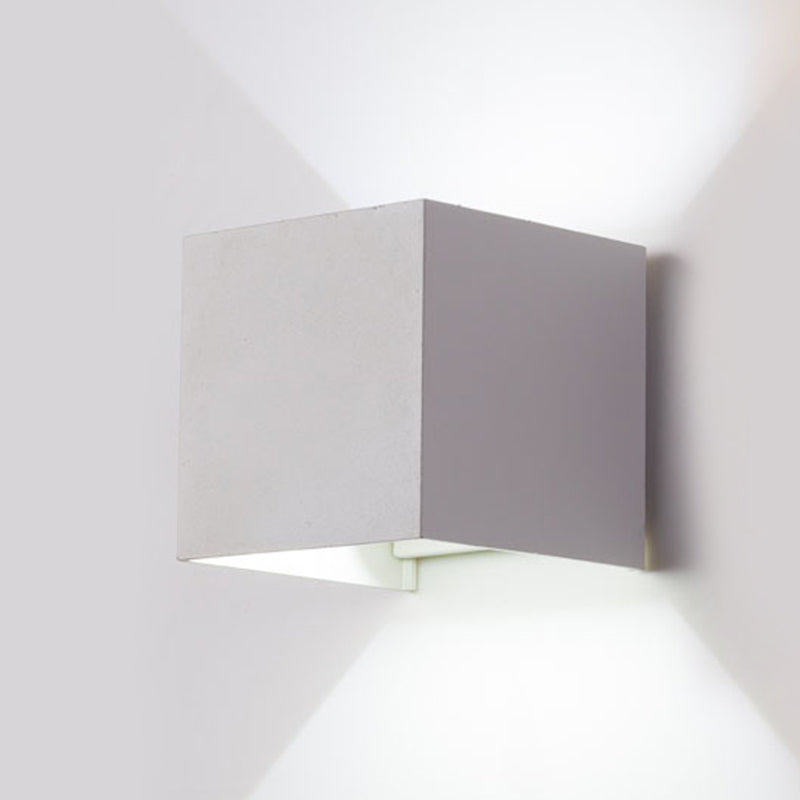 Lumières murales en aluminium à 2 lumière