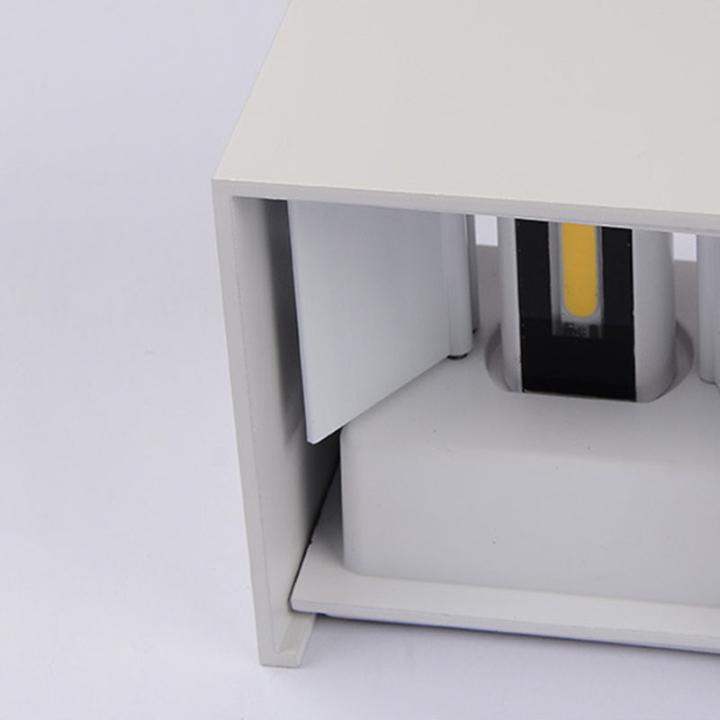 Lumières murales en aluminium à 2 lumière