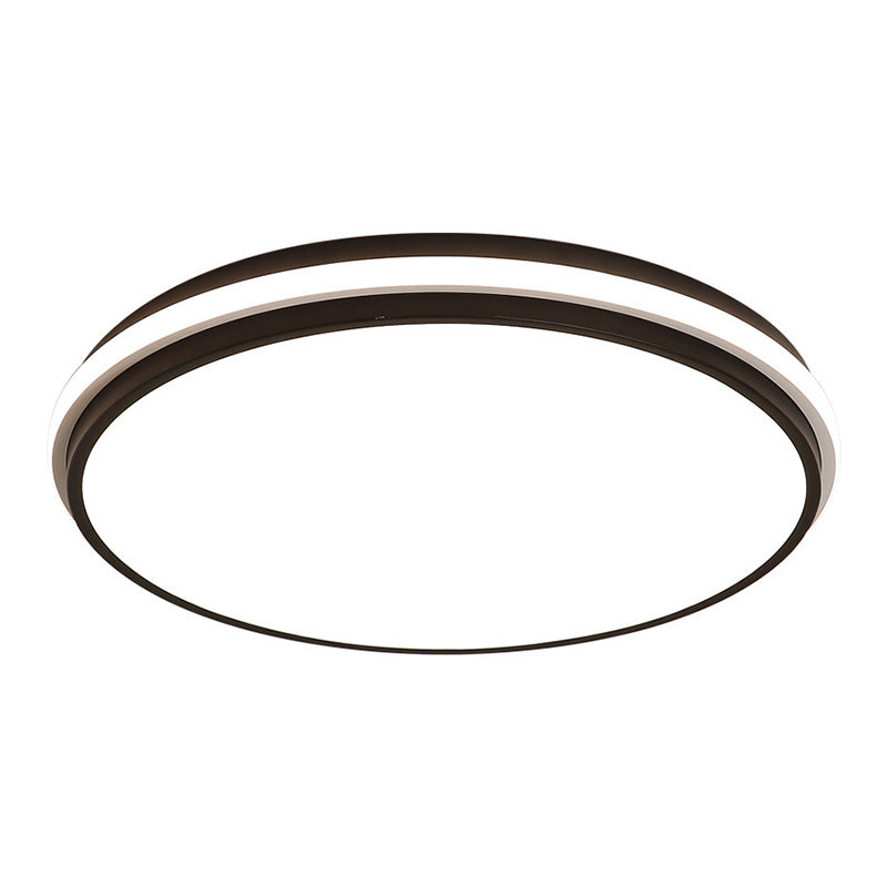 Plafonnier encastré rectangulaire avec abat - jour acrylique pour salon