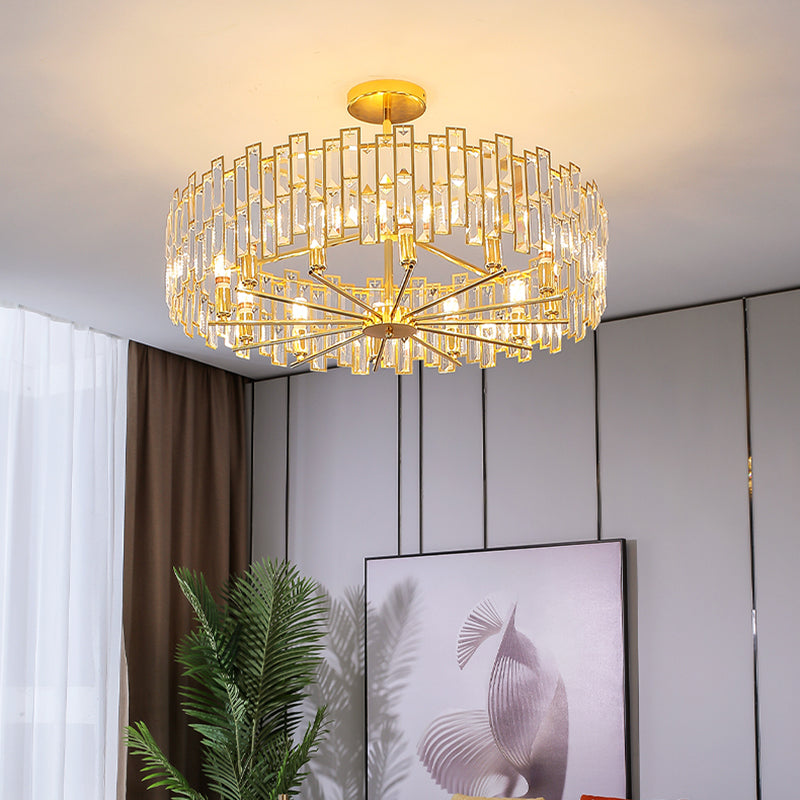 Ronde cirkel hanglamp moderne kroonluchter voor woonkamer eetkamer