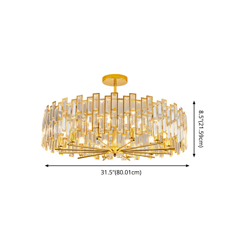 Ronde cirkel hanglamp moderne kroonluchter voor woonkamer eetkamer