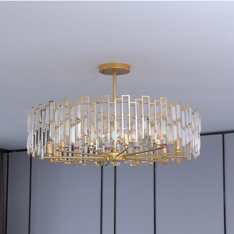 Ronde cirkel hanglamp moderne kroonluchter voor woonkamer eetkamer