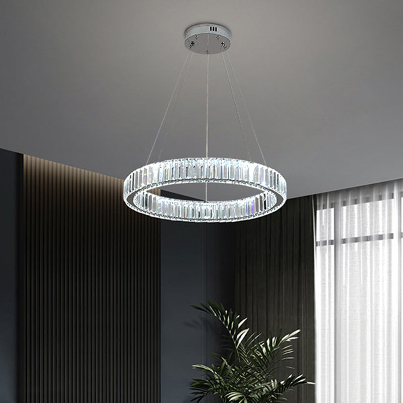 Lumo rotondo moderno a ciondolo moderno dimmerabile per soggiorno sala da pranzo