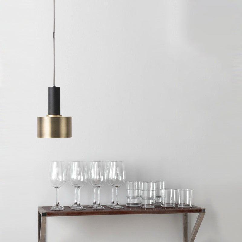 Postmodern Metal Hanging Light Pendant Light 1 Head Hanging Light for Dinning Room