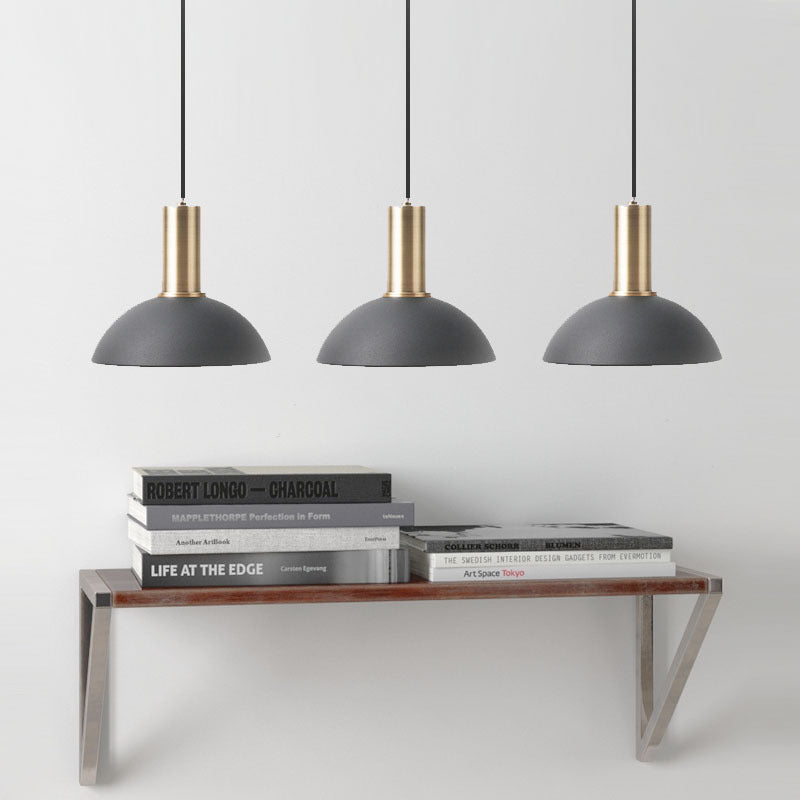 Postmodern Metal Hanging Light Pendant Light 1 Head Hanging Light for Dinning Room