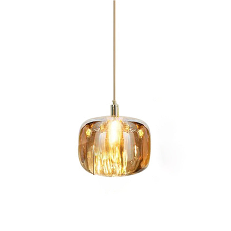 1 éclairage pendentif globe lumineux