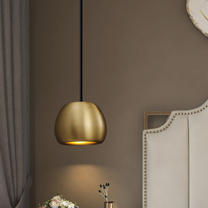 Bulbe métalle suspendu à la lumière de style postmoderne de style postmoderne