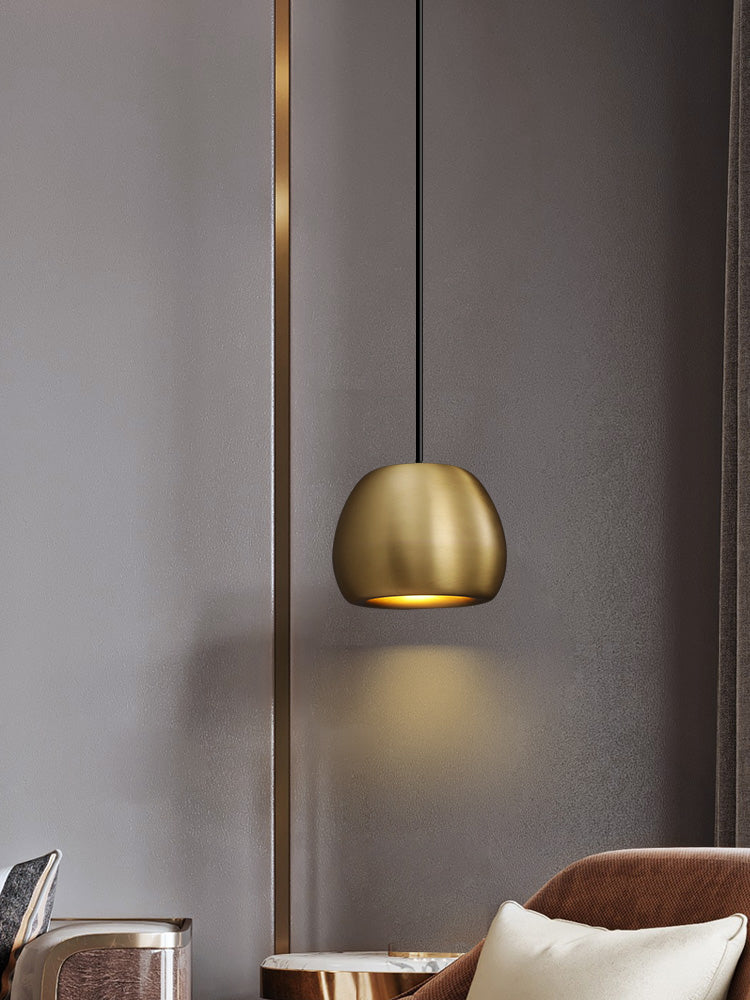 Bulbe métalle suspendu à la lumière de style postmoderne de style postmoderne