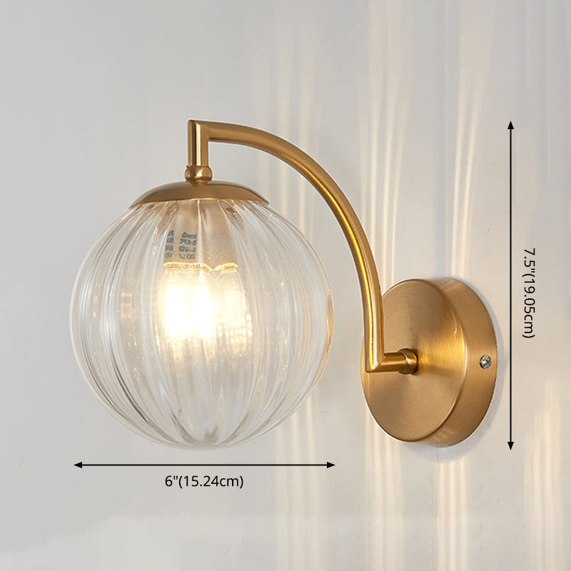 Style moderne Global Mall Lighting Glass Salon Room Wall Éclairage d'éclairage