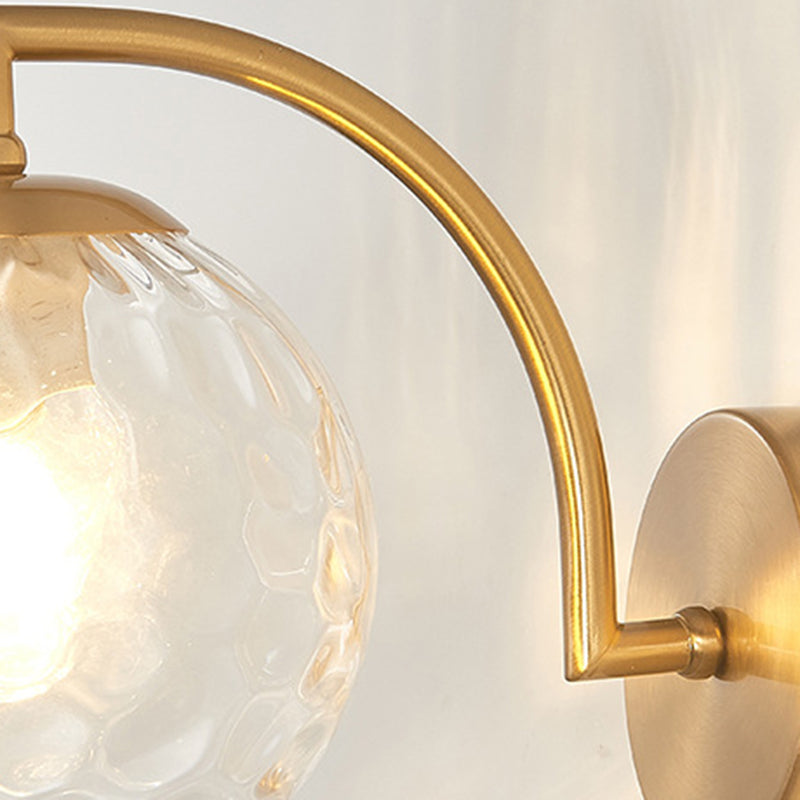 Style moderne Global Mall Lighting Glass Salon Room Wall Éclairage d'éclairage