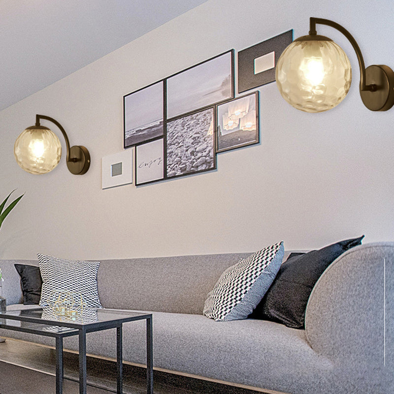 Style moderne Global Mall Lighting Glass Salon Room Wall Éclairage d'éclairage