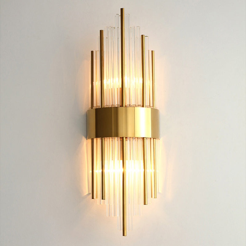Lampade montate a parete cilindri moderne semplicità luci montate a parete per cristallo per soggiorno