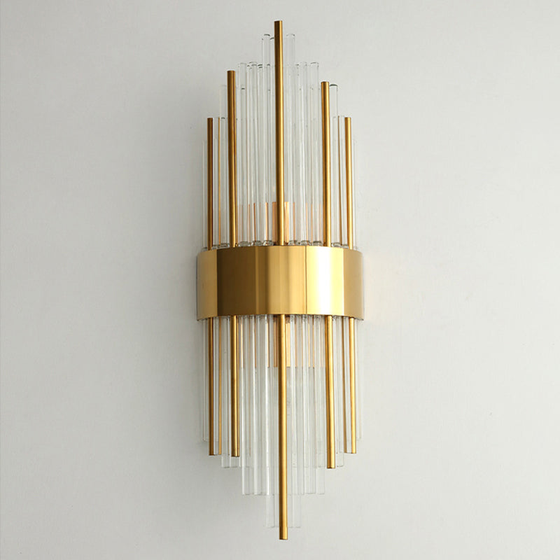 Lampade montate a parete cilindri moderne semplicità luci montate a parete per cristallo per soggiorno
