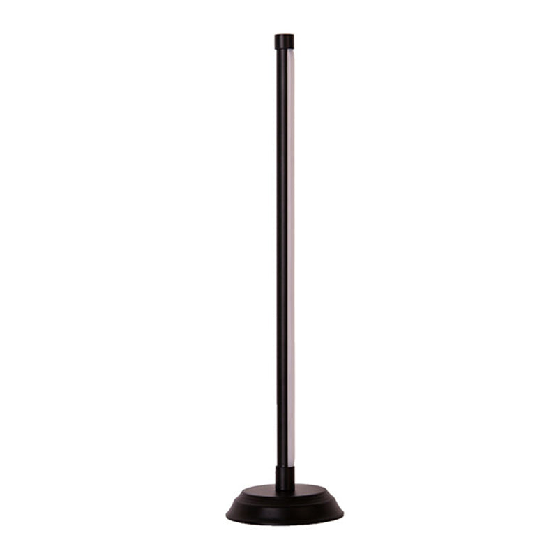 Metallic Rod Shaped Table Lamp Nordic Style Integrated LED Nightstand Light