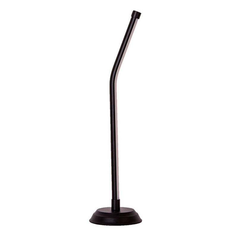 Metallic Rod Shaped Table Lamp Nordic Style Integrated LED Nightstand Light