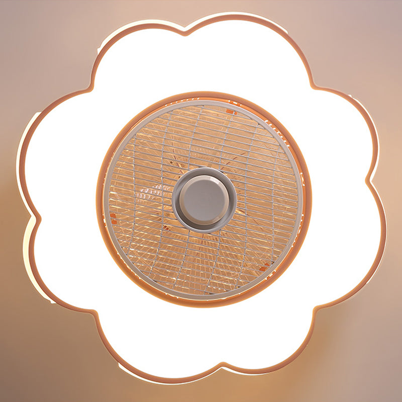 Ventilador de techo en forma de tambor de macarrón