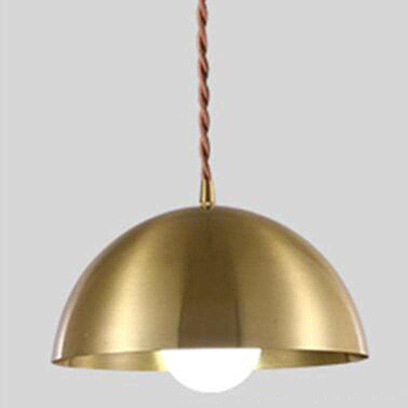 Postmodern Metal Hanging Light Pendant Light 1 Head Hanging Light for Kitchen