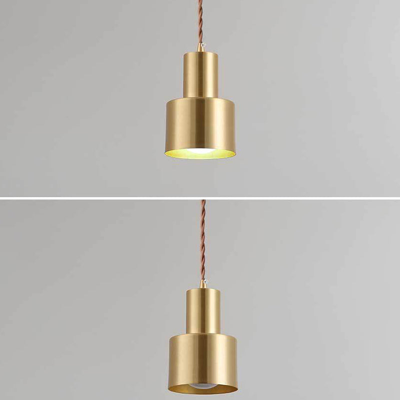 Postmodern Metal Hanging Light Pendant Light 1 Head Hanging Light for Kitchen