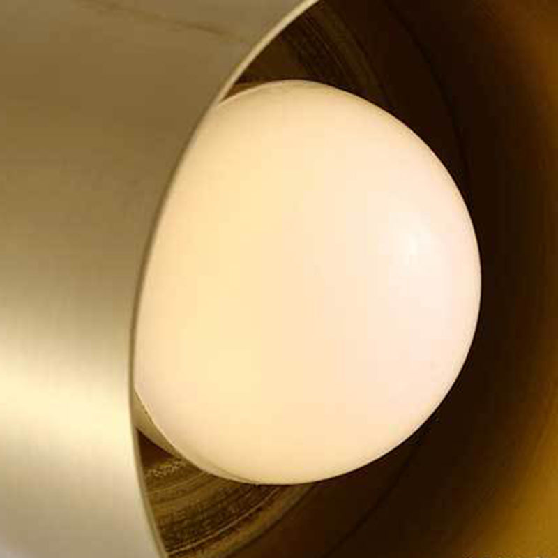 Métal postmoderne suspension de la lumière suspendue 1 tête de tête de tête pour la cuisine