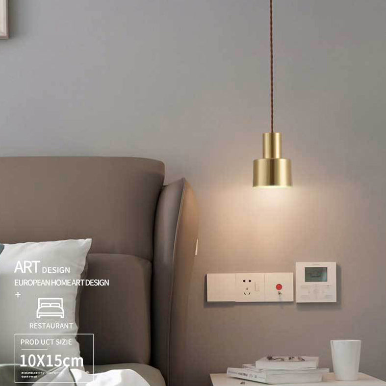 Postmodern Metal Hanging Light Pendant Light 1 Head Hanging Light for Kitchen