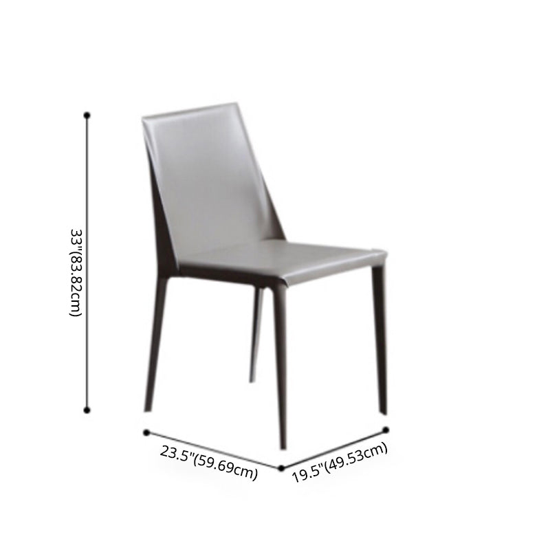 Standard Sintered Stone Top Dining Set with 4 Black Metallic Legs for Dining Furniture