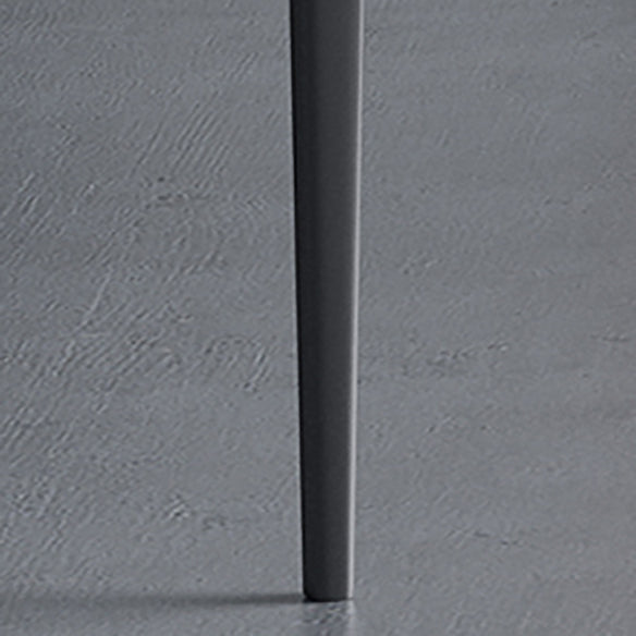 Standard Sintered Stone Top Dining Set with Black Metallic Legs Base for Dining Furniture