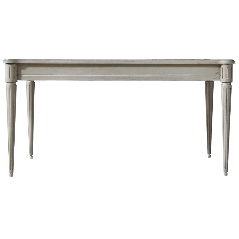 Modern Farmhouse Dining Table Set with 4 Legs Base Dining Room Furniture for Home Use