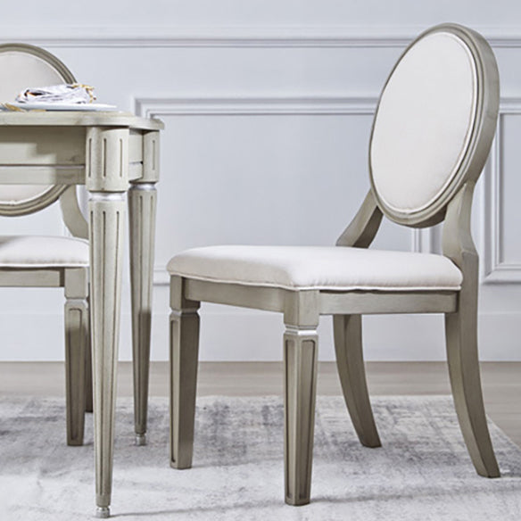 Modern Farmhouse Dining Table Set with 4 Legs Base Dining Room Furniture for Home Use