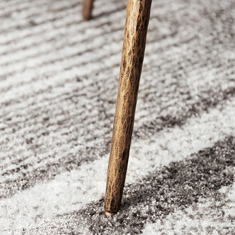 Industrial Dining Table Set with Rectangle Top and Black Base Kitchen Furniture