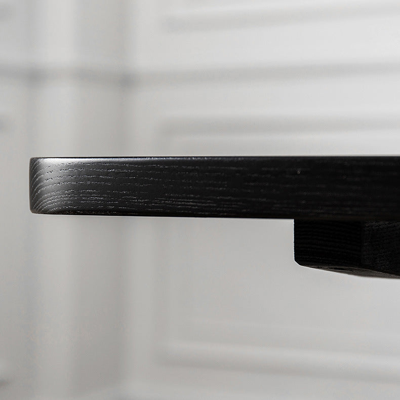 Industrial Dining Table Set with Rectangle Top and Black Base Kitchen Furniture