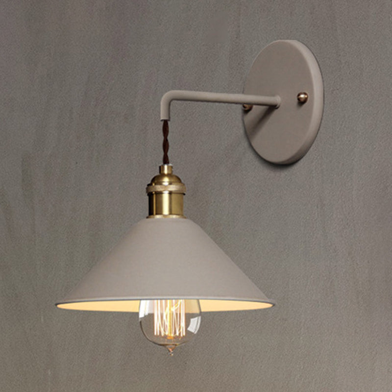 Moderne nordische Makkaron -Hängende Wandlampenmeinungskegelwandleuchte für Innenräume