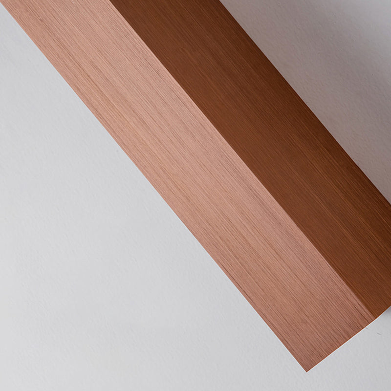 2 luces de pared geométrica de pared moderna de estilo de metal de estilo simple