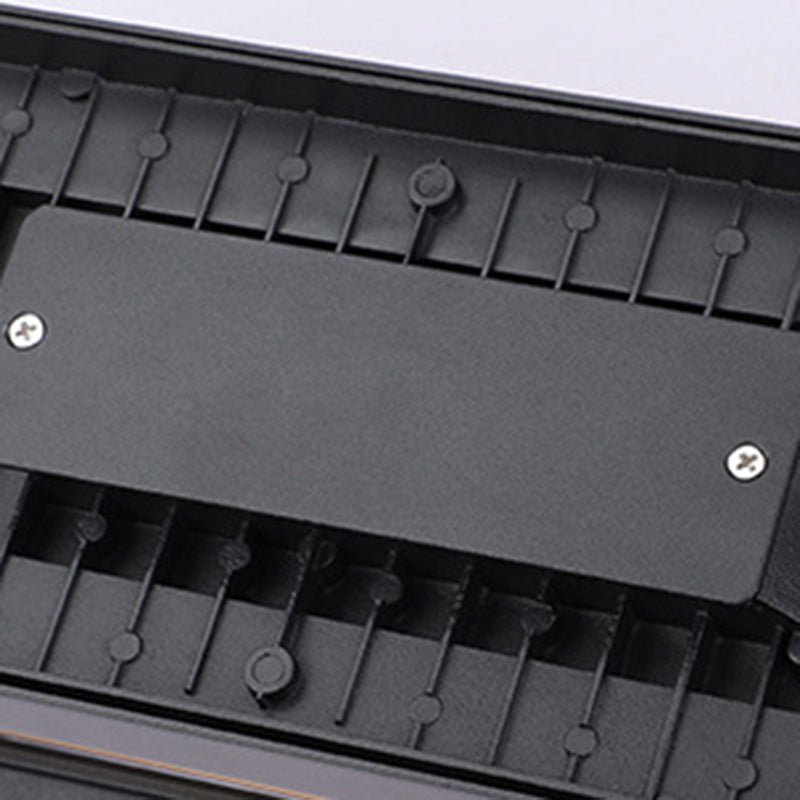 1-Licht geometrische Wandleuchten moderne einfache Style Metall-Wandbeleuchtung in Schwarz