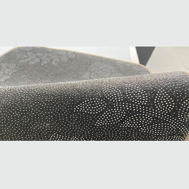 Beige Modern Rug Polyester Grid Indoor Rug Stain Resistant Area Rug for Living Room