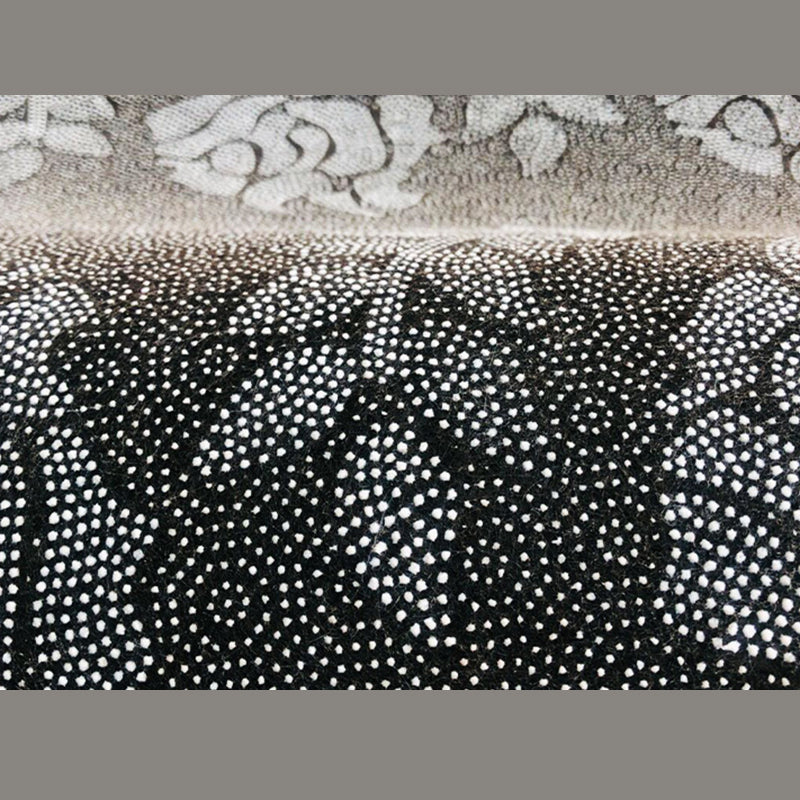 Bohemian Area Carpet Tribal Pattern Indoor Rug Washable Polyester Anti-Slip Carpet for Living Room