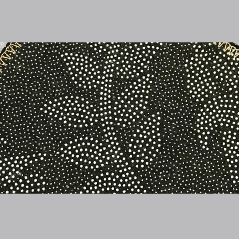 Blue Modern Carpet Geometric Pattern Polyester Area Rug Stain Resistant Rug for Living Room