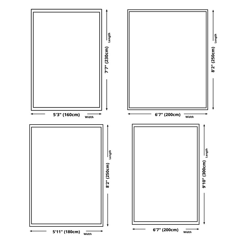 Grey Modern Rug Polyester Graphic Area Rug Non-Slip Backing Indoor Rug for Living Room