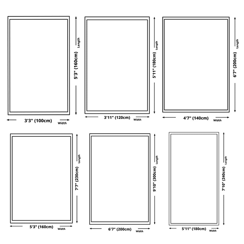 Modern Carpet Patchwork Trendy Polyster Area Rug Anti-Slip Backing Washable Rug for Living Room